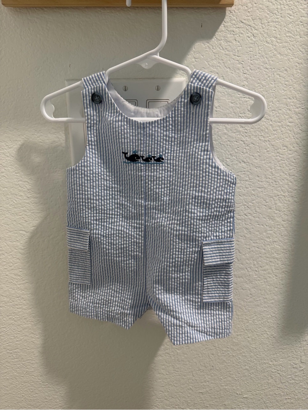 Boys Whale Romper